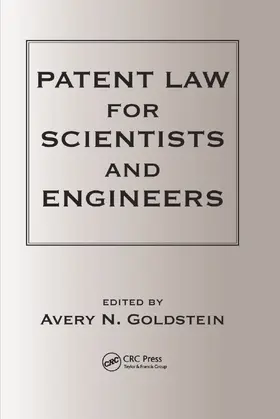 Goldstein |  Patent Laws for Scientists and Engineers | Buch |  Sack Fachmedien