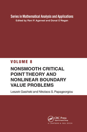 Gasinski / Papageorgiou |  Nonsmooth Critical Point Theory and Nonlinear Boundary Value Problems | Buch |  Sack Fachmedien