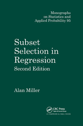 Miller |  Subset Selection in Regression | Buch |  Sack Fachmedien