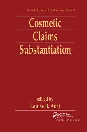 Aust |  Cosmetic Claims Substantiation | Buch |  Sack Fachmedien