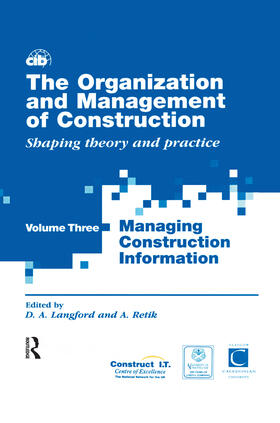 Langford / Retik |  The Organization and Management of Construction | Buch |  Sack Fachmedien