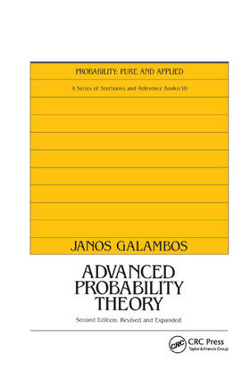 Galambos |  Advanced Probability Theory, Second Edition, | Buch |  Sack Fachmedien