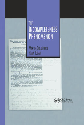 Goldstern / Judah |  The Incompleteness Phenomenon | Buch |  Sack Fachmedien