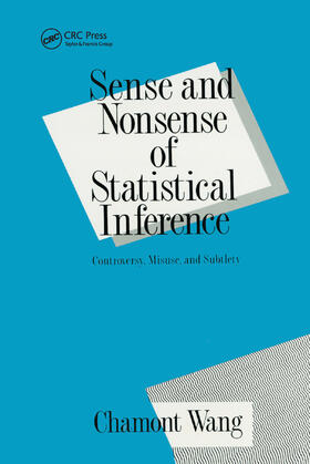 Wang |  Sense and Nonsense of Statistical Inference | Buch |  Sack Fachmedien