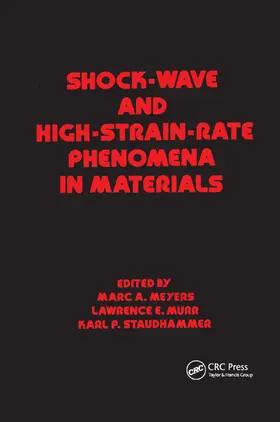 Meyers |  Shock Wave and High-Strain-Rate Phenomena in Materials | Buch |  Sack Fachmedien