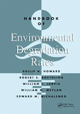 Howard |  Handbook of Environmental Degradation Rates | Buch |  Sack Fachmedien