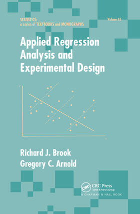 Brook / Arnold |  Applied Regression Analysis and Experimental Design | Buch |  Sack Fachmedien