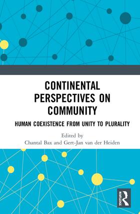 Bax / van der Heiden |  Continental Perspectives on Community | Buch |  Sack Fachmedien