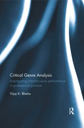 Bhatia |  Critical Genre Analysis | Buch |  Sack Fachmedien