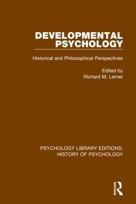 Lerner |  Developmental Psychology | Buch |  Sack Fachmedien