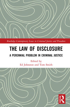 Johnston / Smith |  The Law of Disclosure | Buch |  Sack Fachmedien