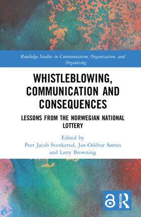 Svenkerud / Sørnes / Browning |  Whistleblowing, Communication and Consequences | Buch |  Sack Fachmedien