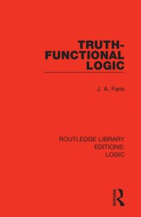 Faris |  Truth-Functional Logic | Buch |  Sack Fachmedien