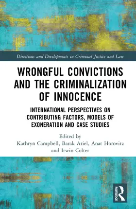 Horovitz / Campbell / Ariel |  Wrongful Convictions and the Criminalization of Innocence | Buch |  Sack Fachmedien