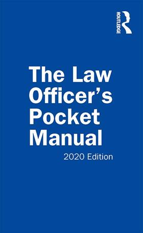 Miles Jr. / Richardson / Scudellari |  The Law Officer's Pocket Manual | Buch |  Sack Fachmedien