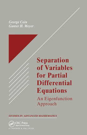 Cain / Meyer |  Separation of Variables for Partial Differential Equations | Buch |  Sack Fachmedien