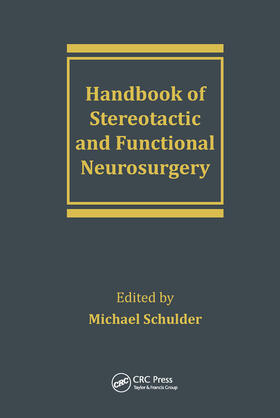 Schulder |  Handbook of Stereotactic and Functional Neurosurgery | Buch |  Sack Fachmedien