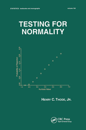 Thode |  Testing For Normality | Buch |  Sack Fachmedien