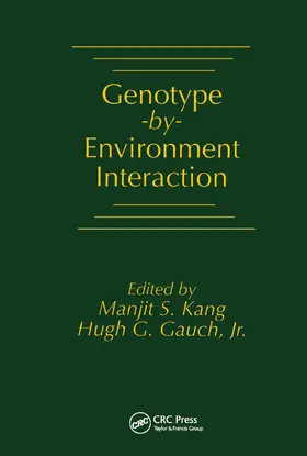 Gauch / Kang |  Genotype-by-Environment Interaction | Buch |  Sack Fachmedien