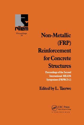 Taerwe |  Non-Metallic (FRP) Reinforcement for Concrete Structures | Buch |  Sack Fachmedien