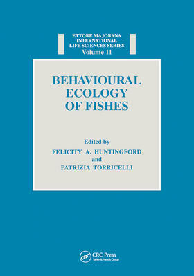 Huntingford |  Behavioural Ecology of Fishes | Buch |  Sack Fachmedien