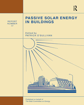 O'Sullivan |  Passive Solar Energy in Buildings | Buch |  Sack Fachmedien