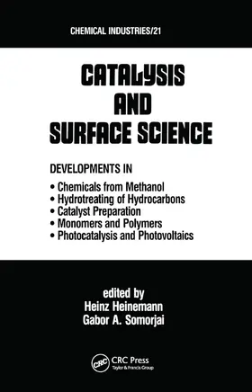 Heinemann / Somorjai |  Catalysys and Surface Science | Buch |  Sack Fachmedien