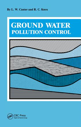 Canter |  Ground Water Pollution Control | Buch |  Sack Fachmedien