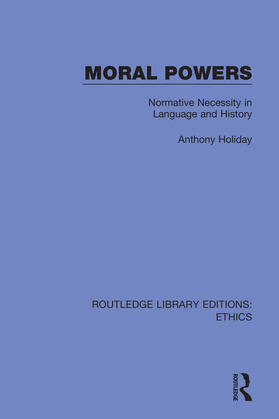 Holiday |  Moral Powers | Buch |  Sack Fachmedien