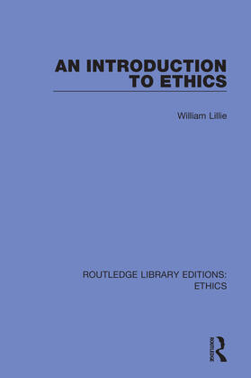 Lillie |  An Introduction to Ethics | Buch |  Sack Fachmedien