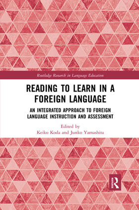Koda / Yamashita |  Reading to Learn in a Foreign Language | Buch |  Sack Fachmedien