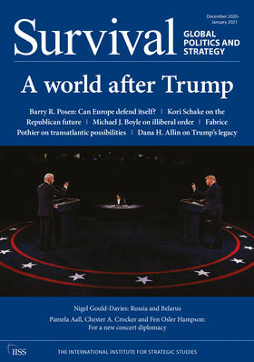  Survival December 2020-January 2021: A World After Trump | Buch |  Sack Fachmedien