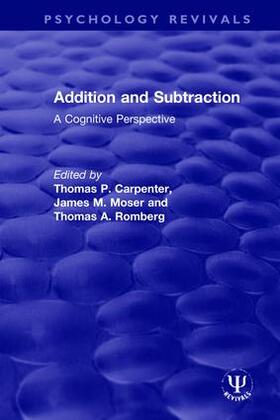 Moser / Carpenter / Romberg |  Addition and Subtraction | Buch |  Sack Fachmedien