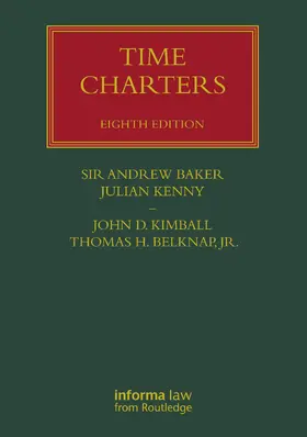 Baker / Kimball / Kenny | Time Charters | Buch | 978-0-367-49676-0 | sack.de