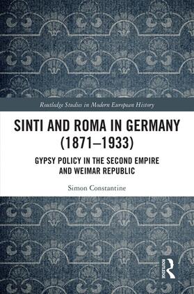 Constantine |  Sinti and Roma in Germany (1871-1933) | Buch |  Sack Fachmedien