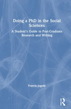 Jegede |  Doing a PhD in the Social Sciences | Buch |  Sack Fachmedien