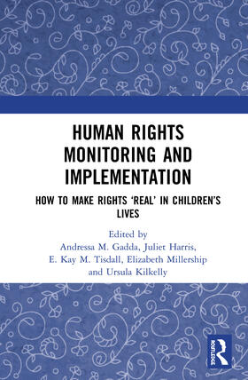 Gadda / Harris / M. Tisdall |  Human Rights Monitoring and Implementation | Buch |  Sack Fachmedien