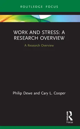 Dewe / Cooper |  Work and Stress | Buch |  Sack Fachmedien