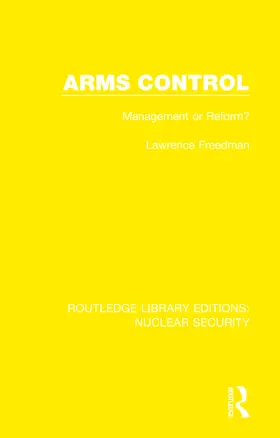 Freedman |  Arms Control | Buch |  Sack Fachmedien