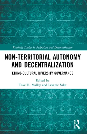 Malloy / Salat |  Non-Territorial Autonomy and Decentralization | Buch |  Sack Fachmedien