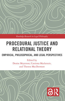 MacDermott / Meyerson / Mackenzie |  Procedural Justice and Relational Theory | Buch |  Sack Fachmedien