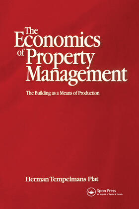 Tempelmans Plat / Heynick |  Economics of Property Management | Buch |  Sack Fachmedien