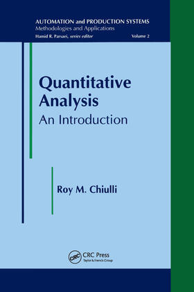 Chiulli |  Quantitative Analysis | Buch |  Sack Fachmedien