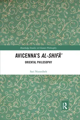 Nusseibeh |  Avicenna's Al-Shif&#257;' | Buch |  Sack Fachmedien