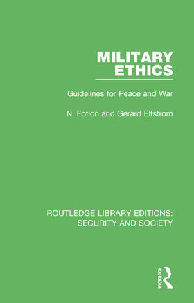 Fotion / Elfstrom |  Military Ethics | Buch |  Sack Fachmedien
