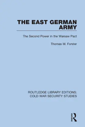 Forster |  The East German Army | Buch |  Sack Fachmedien