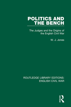 Jones |  Politics and the Bench | Buch |  Sack Fachmedien