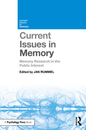 Rummel |  Current Issues in Memory | Buch |  Sack Fachmedien