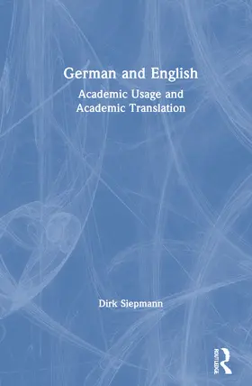 Siepmann |  German and English | Buch |  Sack Fachmedien