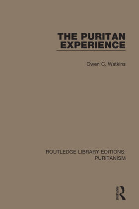 Watkins |  The Puritan Experience | Buch |  Sack Fachmedien